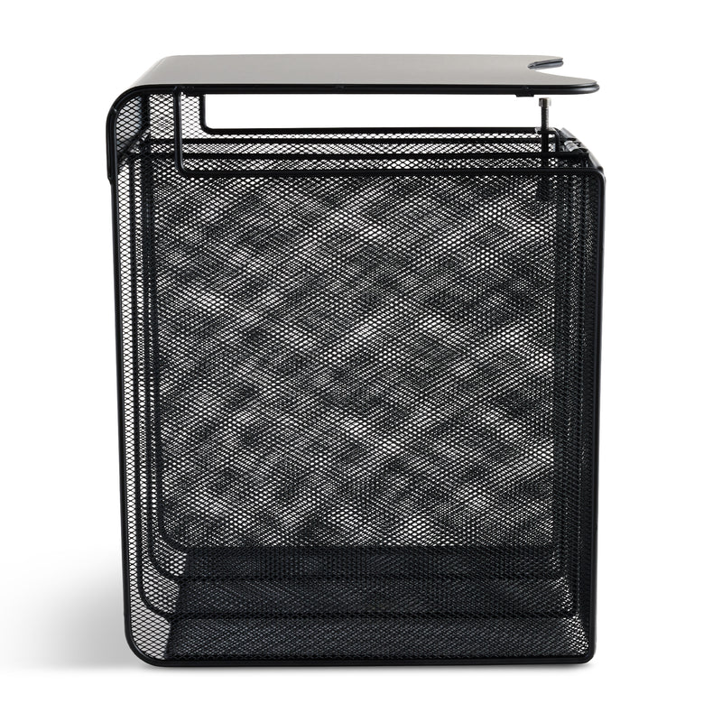 Onyx™ Mesh Solid Top Vertical Hanging Storage