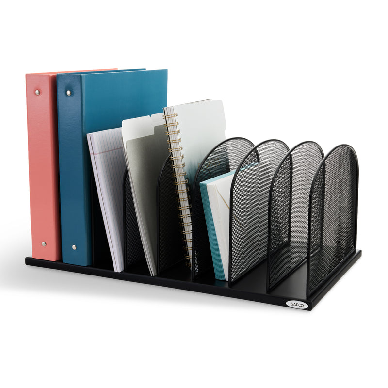 Onyx™ Mesh Desk Organizer 8 Upright Sections