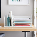 Onyx™ Mesh Desk Organizer 3 Horizontal/3 Upright sections