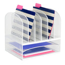 Onyx™ Mesh Desk Organizer 2 Horizontal/6 Upright Sections