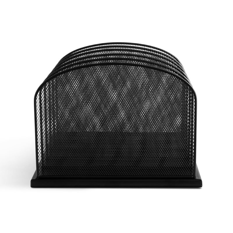 Onyx™ Mesh Desk Organizer 5 Upright Sections