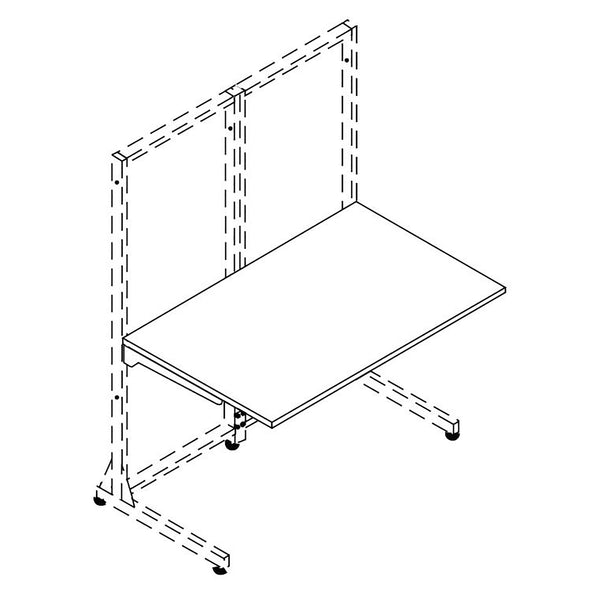 Maytrix™ Desk Work Surface, 24" W