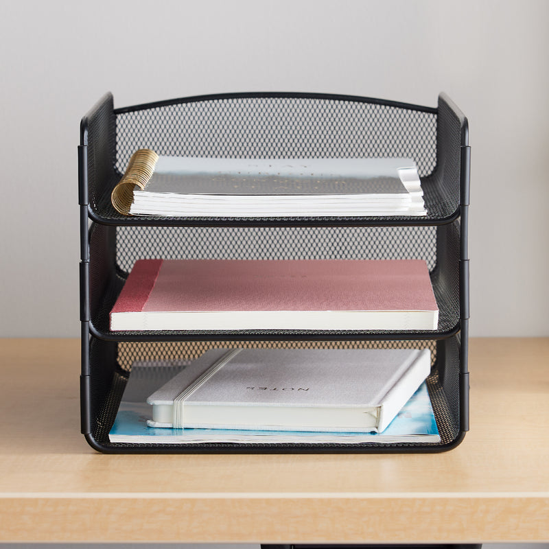 Onyx™ Mesh Triple Tray Organizer