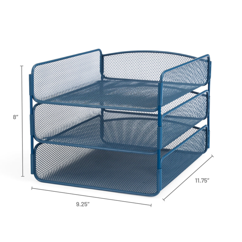 Onyx™ Mesh Triple Tray Organizer