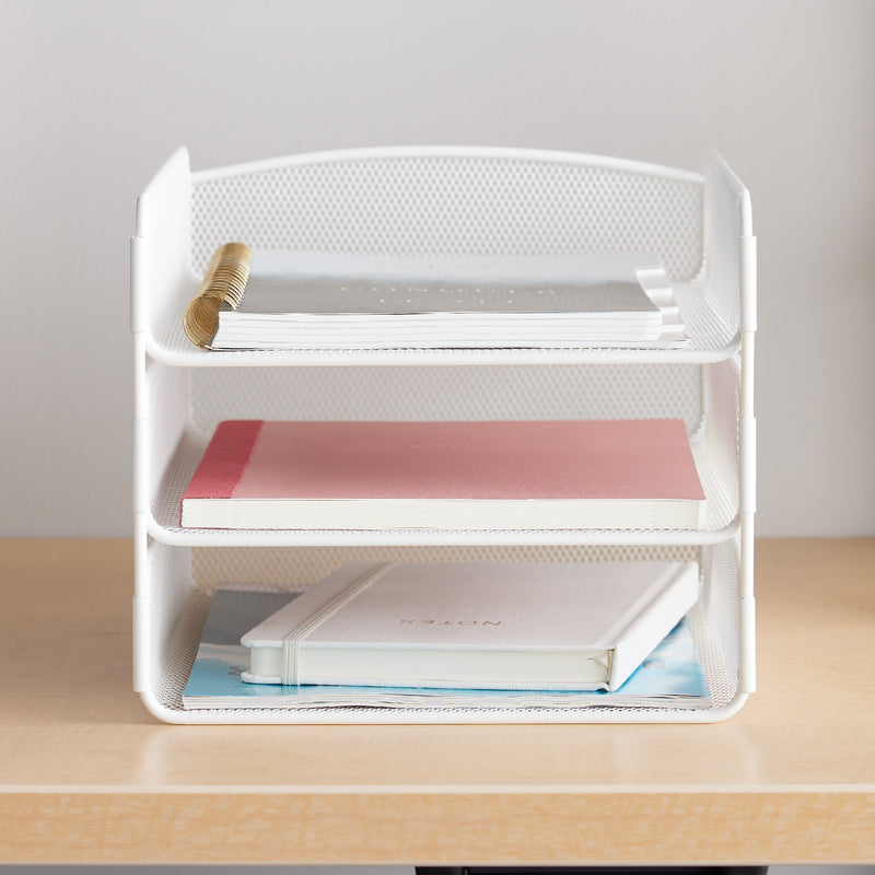 Onyx™ Mesh Triple Tray Organizer