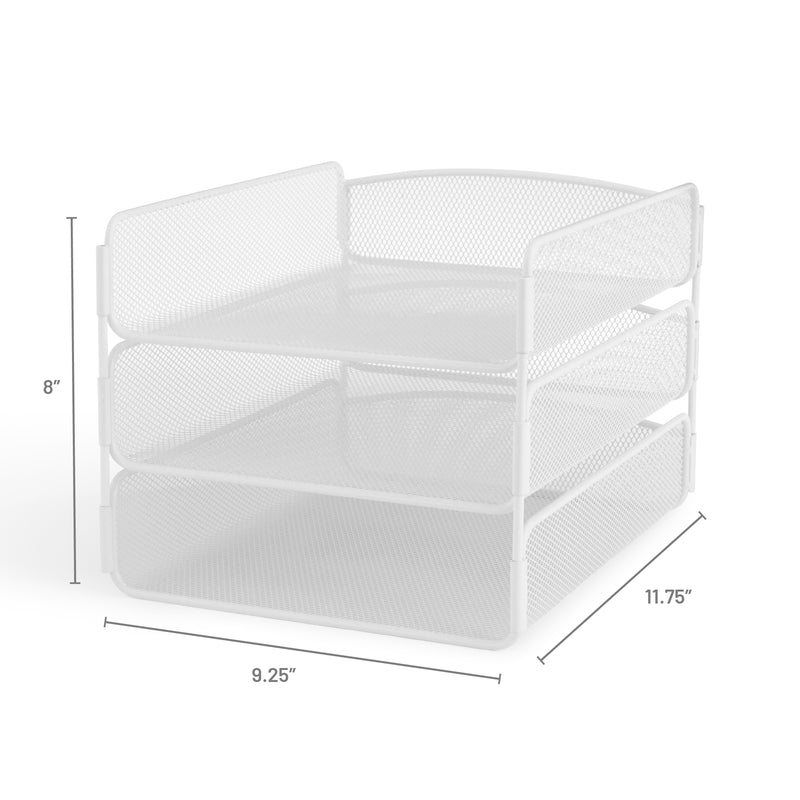 Onyx™ Mesh Triple Tray Organizer