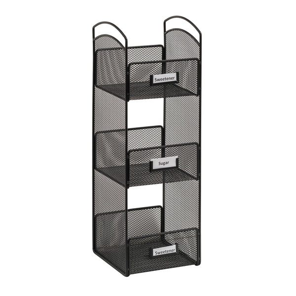 Onyx™ Mesh Tower Break Room Organizer