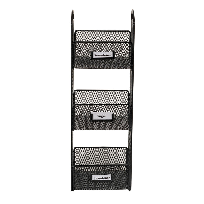 Onyx™ Mesh Tower Break Room Organizer