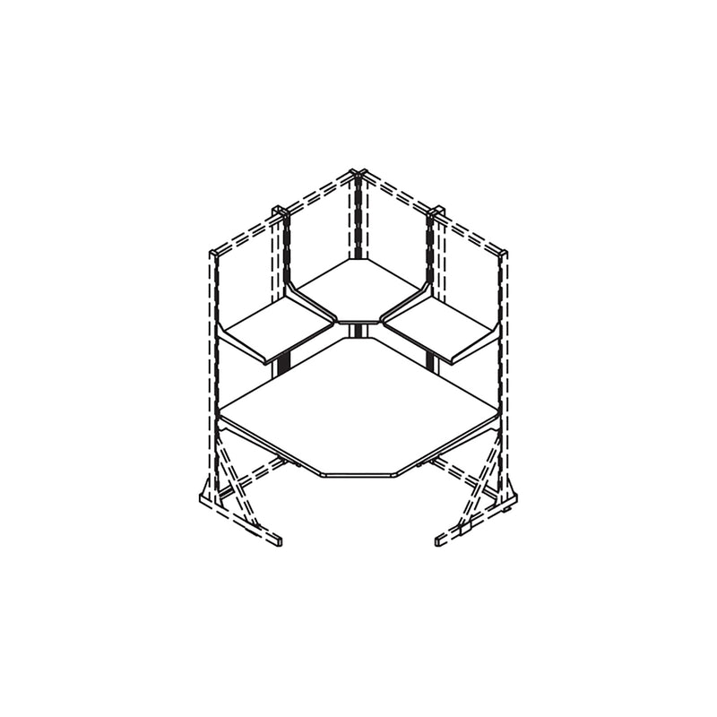 Maytrix™ Corner Work Surface, 48" W