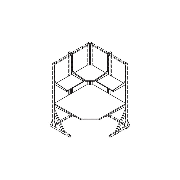 Maytrix™ Corner Work Surface, 48" W