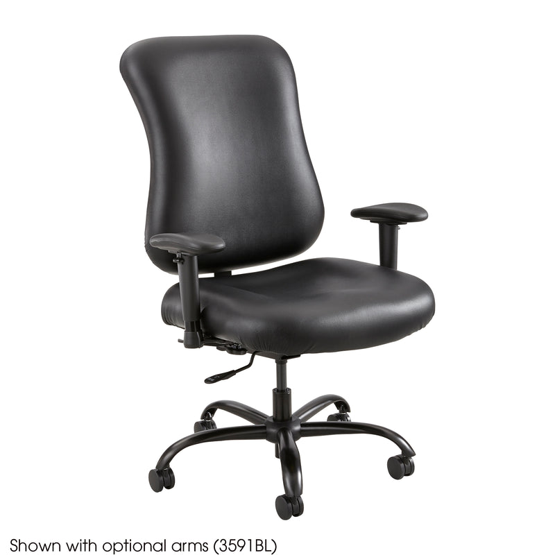 Optimus™ Vinyl Desk Task Chair 400lb Capacity