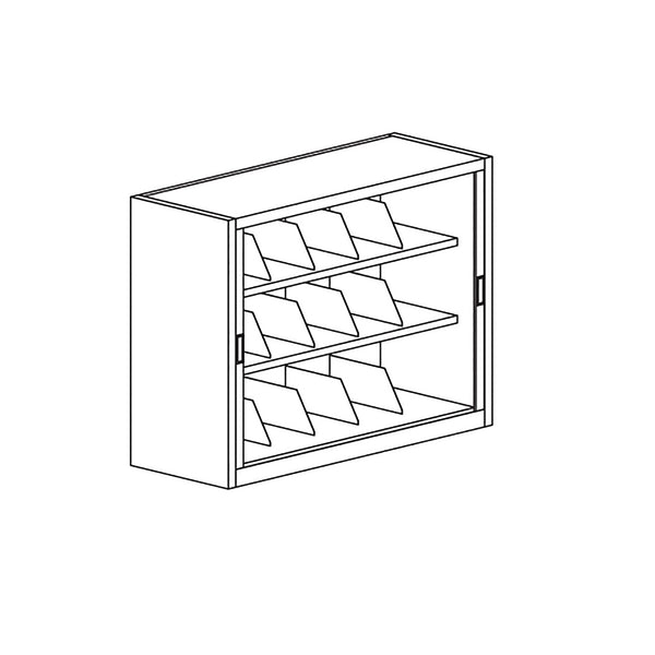 File Harbor, 3-Tier, 42" W x 38" H