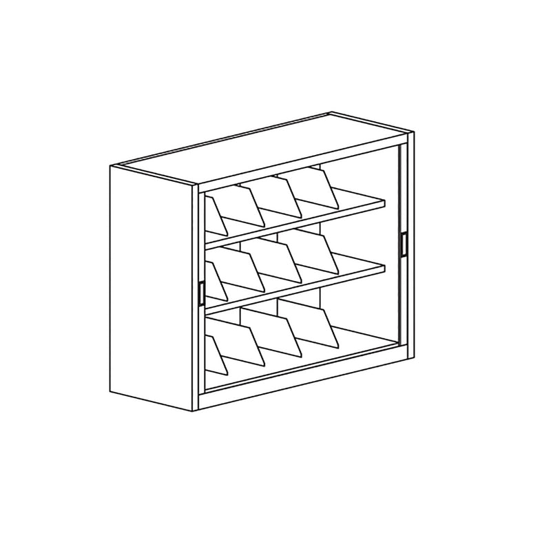 File Harbor, 3-Tier, 42" W x 38" H