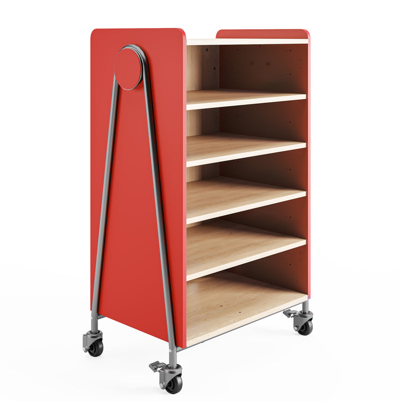 Whiffle Typical 2 Double Column 48”, Double Shelves, No Doors