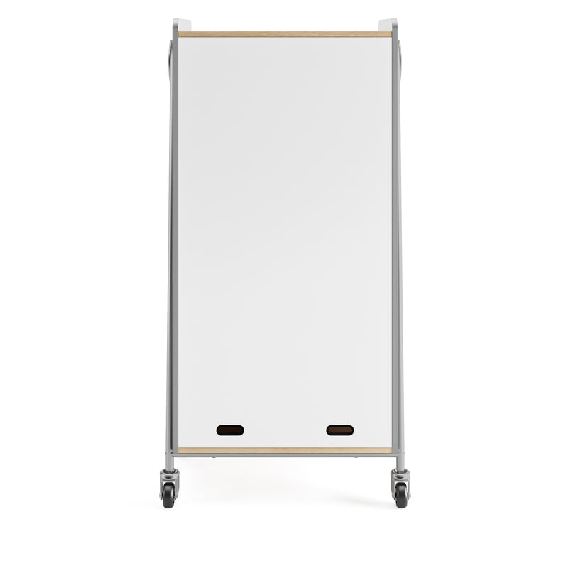 Whiffle Typical 5 Double 60", Wardrobe Bar & Single Shelves, Two Double Doors