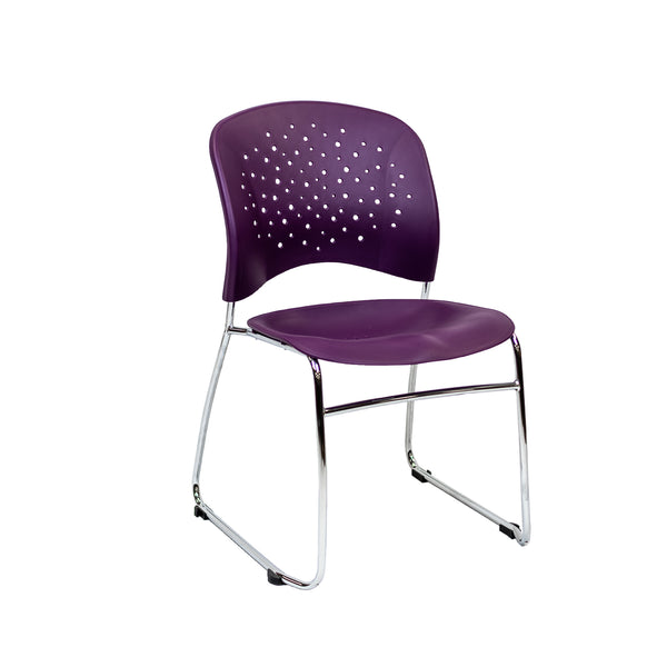 Reve™ Guest Chair, All Poly Back & Seat Sled Base (Qty. 2)