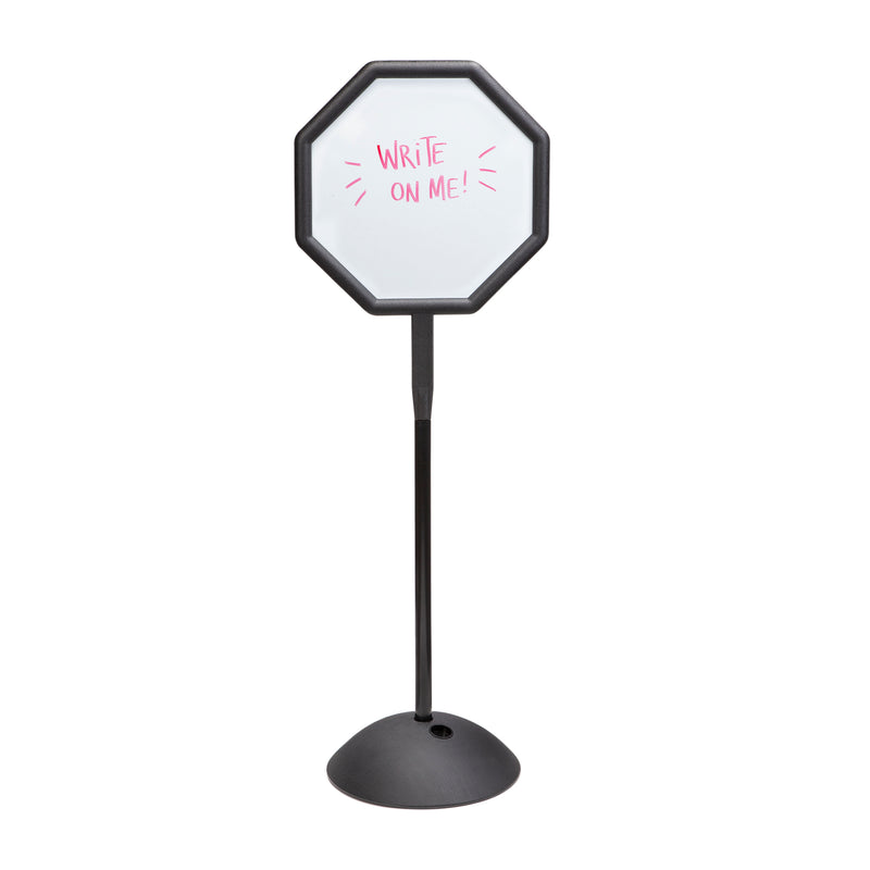 Write Way® Dry Erase Octagon Sign