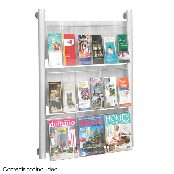 Luxe™ Magazine Rack - 9 pocket