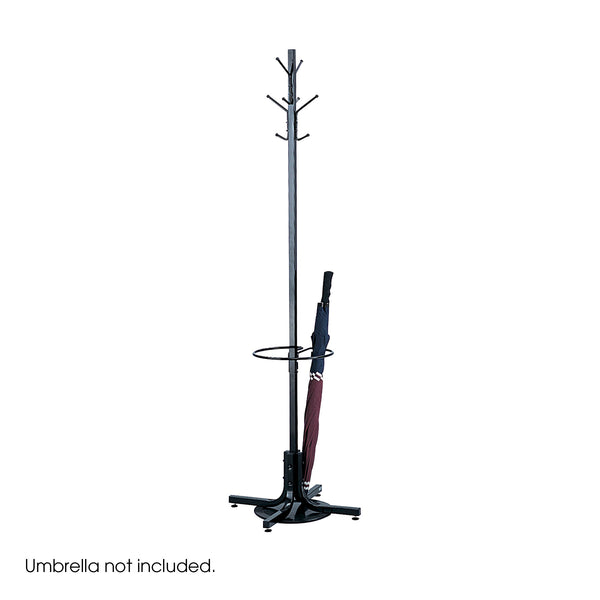 Coat Rack with Umbrella Stand