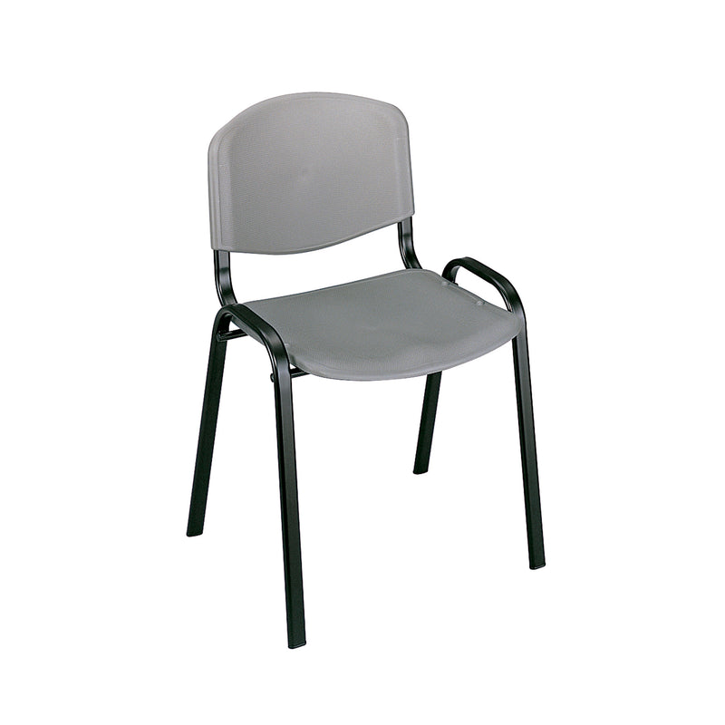 Safco Stack Chairs High Impact Polypropylene Seat And Back (Qty. 4)