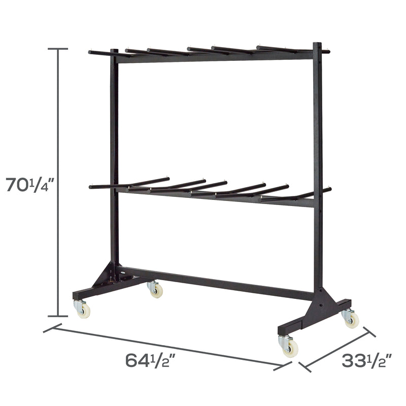 Two-Tier Chair Cart