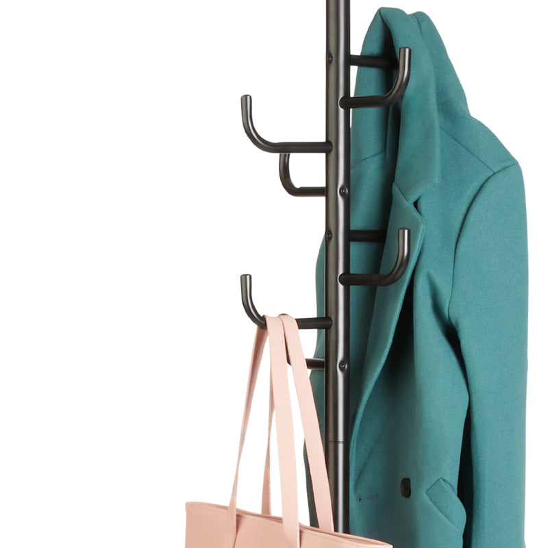 Hook Head Coat Rack, 8 Hook