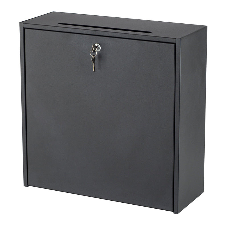 18x18" Wall-Mounted Interoffice Mailbox with Lock