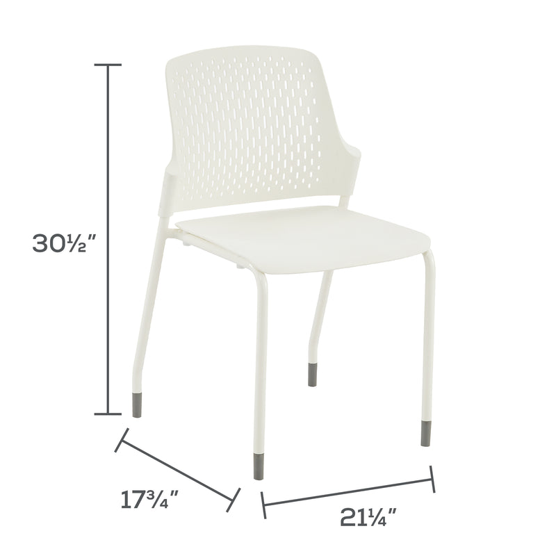 Next™ Stack Chair High Impact Polypropylene Seat And Back (qty. 4)