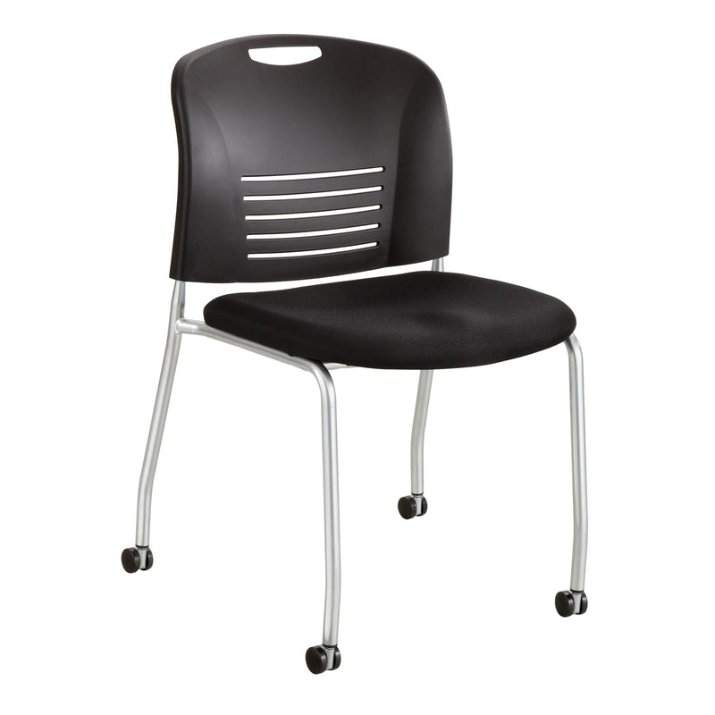 Vy™ Series Straight Leg Stack Chair Poly Seat With Glides (Qty. 2)