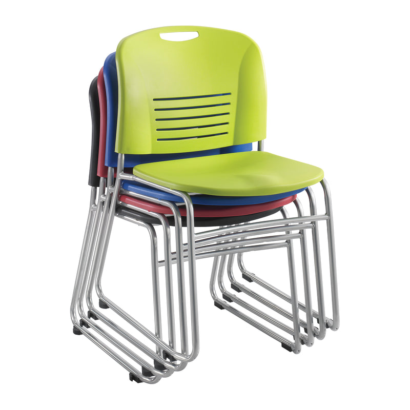 Vy™ Series Sled Base Stack Chair With Poly (Qty. 2)