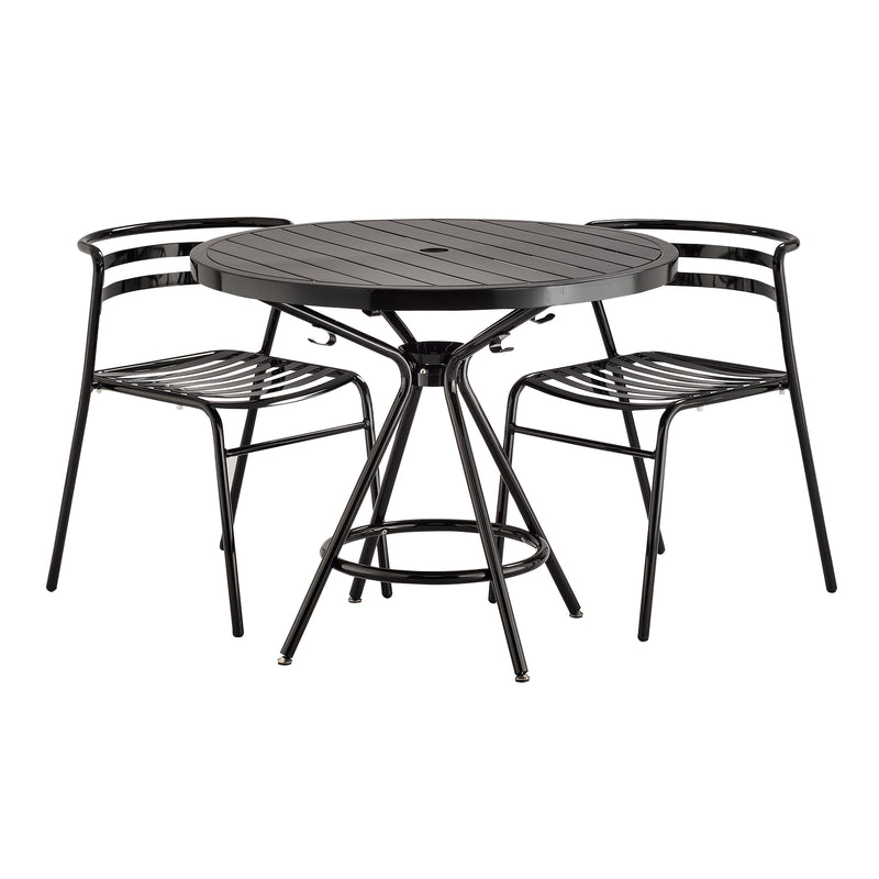 CoGo™ Steel Outdoor/Indoor Table, Round, 36"