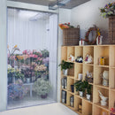 Aleco Clear-Flex II Smooth 6'x7' Strip Door Kit w/ MaxBullet Angle Aluminum Hardware