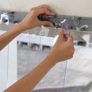 Aleco Clear-Flex II Anti-Static 3'x7' Door Kit w/ MaxBullet Polymer Hardware