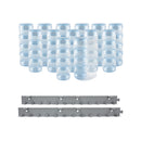 Aleco Scratch Guard 3'x7' Strip Door Kit w/ MaxBullet Polymer Hardware