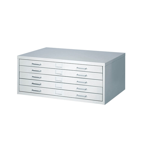 Facil 5 Drawer Steel Flat File-Small