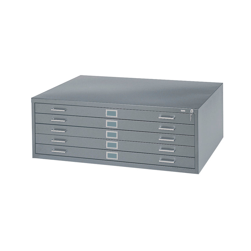 5-Drawer Steel Flat File for 24" x 36" Documents