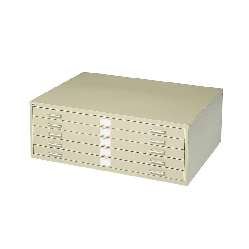 5-Drawer Steel Flat File for 24" x 36" Documents