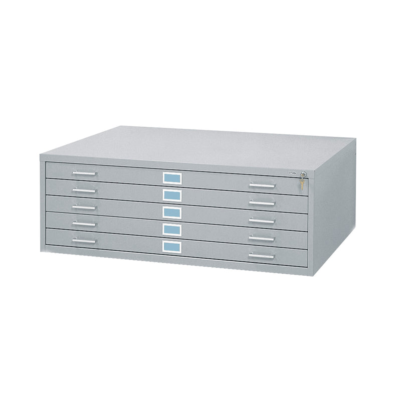 5-Drawer Steel Flat File for 30" x 42" Documents