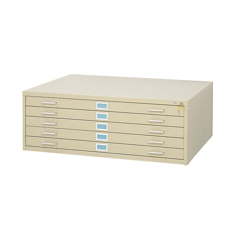 5-Drawer Steel Flat File for 30" x 42" Documents