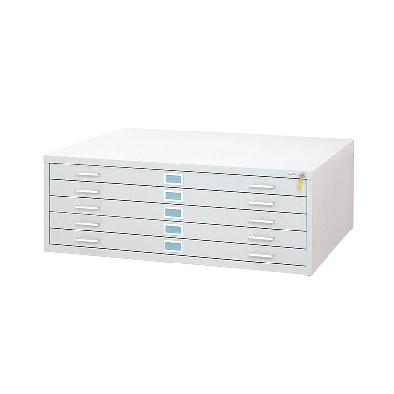 5-Drawer Steel Flat File for 30" x 42" Documents