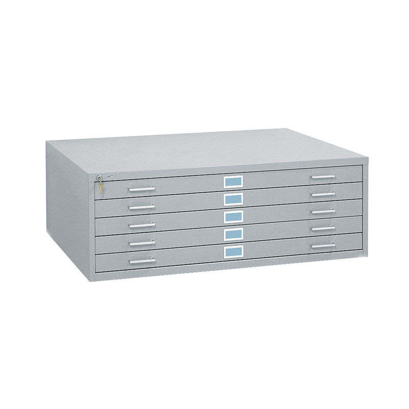 5-Drawer Steel Flat File for 36" x 48" Documents