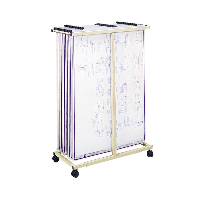 Mobile Vertical File Stand