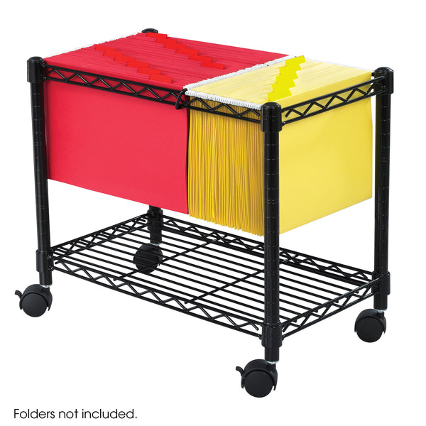 Wire Mobile File Cart