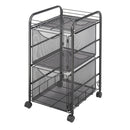 Onyx™ Mesh File Cart with 2 File Drawers