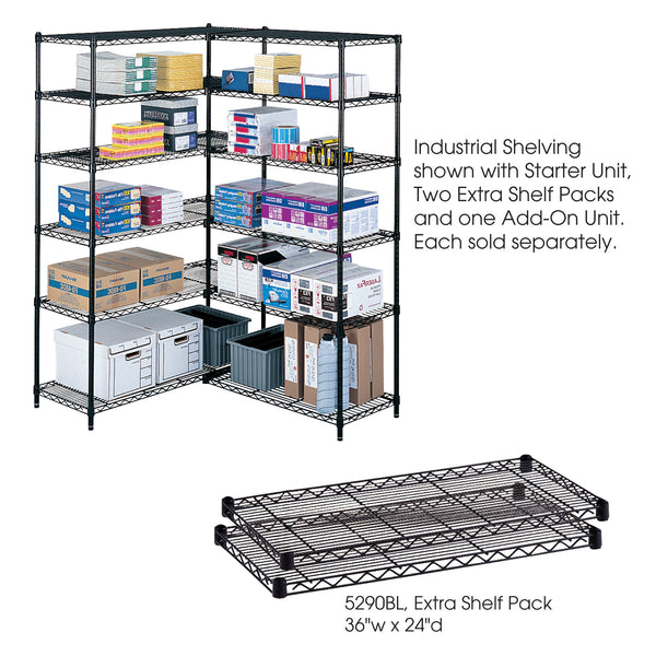 Industrial Extra 2 Shelf Pack, 24 x 36"