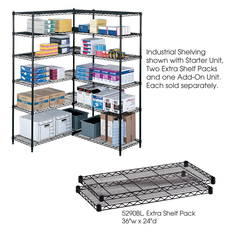 Industrial Extra 2 Shelf Pack, 24 x 36"