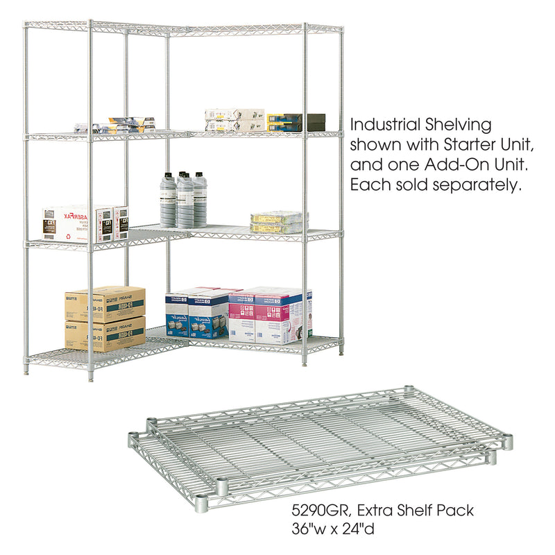 Industrial Extra 2 Shelf Pack, 24 x 36"