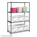 Industrial Wire Shelving Starter Unit, 48 x 24"
