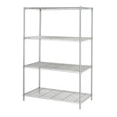 Industrial Wire Shelving Starter Unit, 48 x 24"