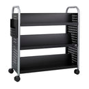 Scoot™ Double-Sided Book Cart - 6 Shelves